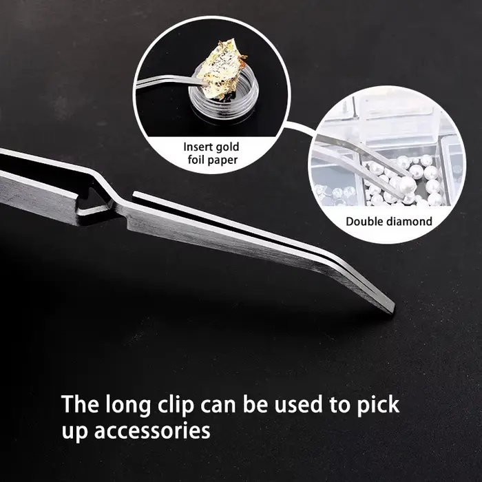Pincettes multifonctions en acier inoxydable pour façonner les ongles