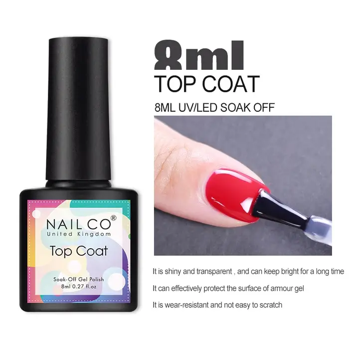 Verhéritage à Ongles en Gel UV Transparent et Mat