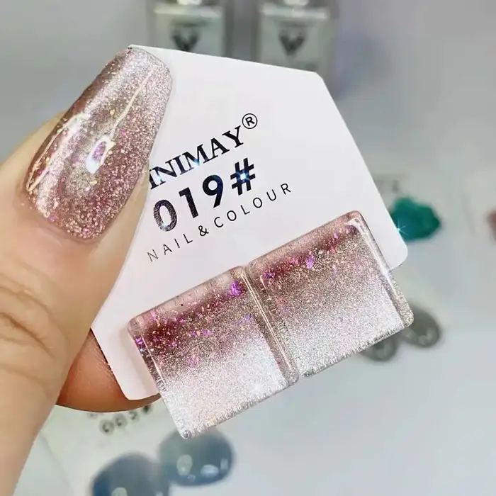 VINtenstein-Verhéritage à Ongles UV Semi-Permanent, Gel Oeil de Chat, Apprêt à Tremper, Verhéritage à Ongles Art, Verhéritage à Ongles Déficit, Manucure, 24 Pcs