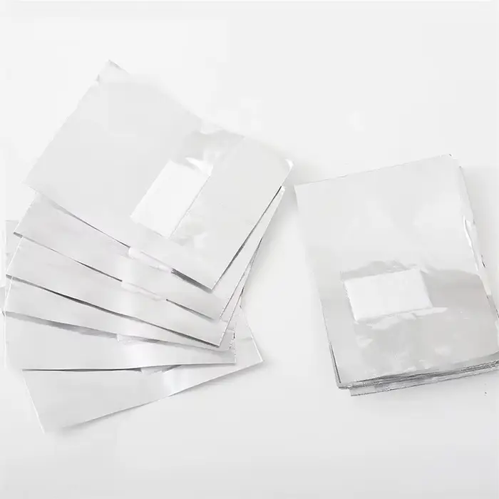 NOUVEAU Lot de 100 lingettes en aluminium pour dissolvant de vernis gel