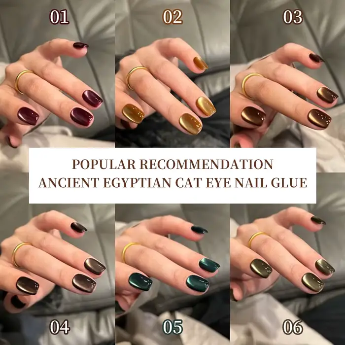 Vernis Gel œil de chat série automne 10ml