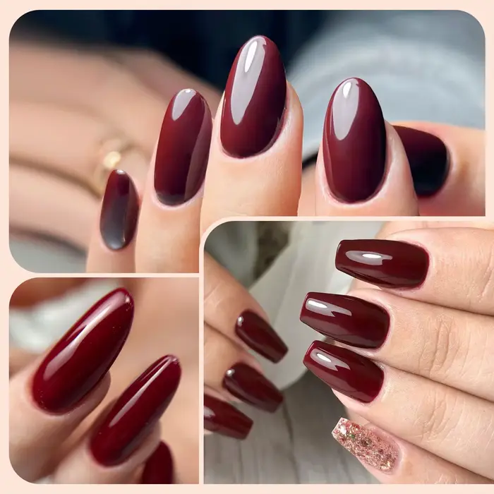 UR SUGAR 15ml Vernis à ongles gel rouge vin longue tenue