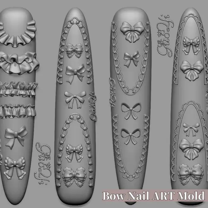 Pochoirs de modèle d'art d'ongle
