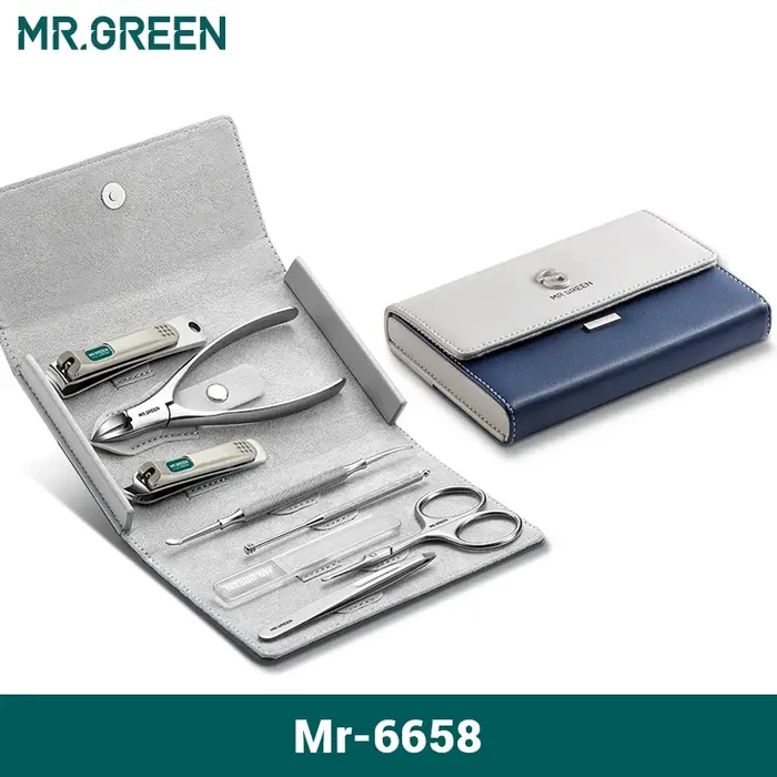 MR.GREEN Ensemble de manucure 8 pièces