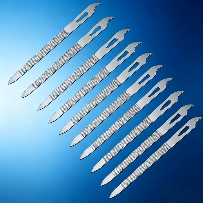 Ensemble de 10 limes à ongles, adaptées au polissage des ongles, au nail art et aux soins des pieds.