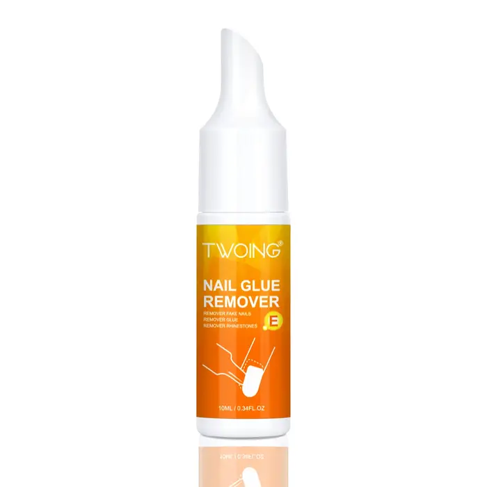 TWOING faux ongles conseils adhésifs solides dissolvant de Gel liquide