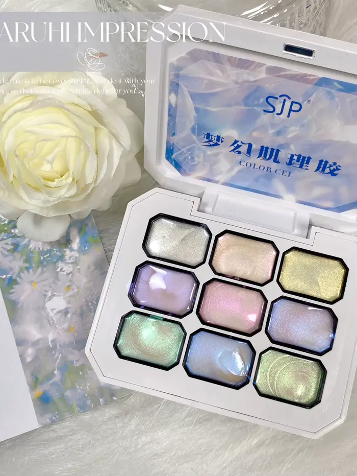 Palette de vernis à ongles solide