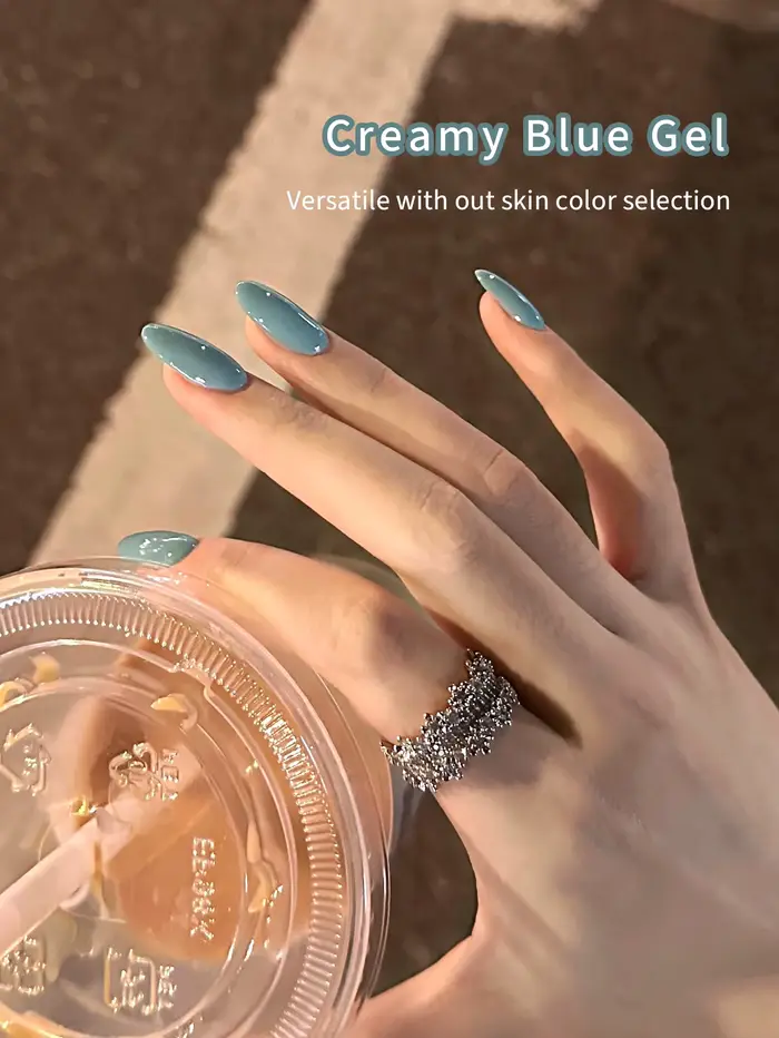 Vernis à ongles gel bleu marine 10 ml