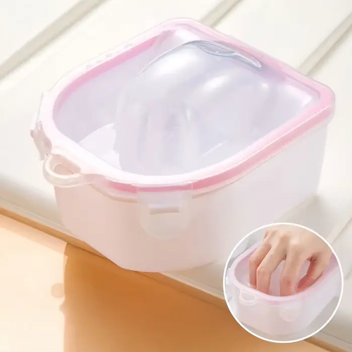 Dissolvant de vernis à ongles bol de trempage traitement