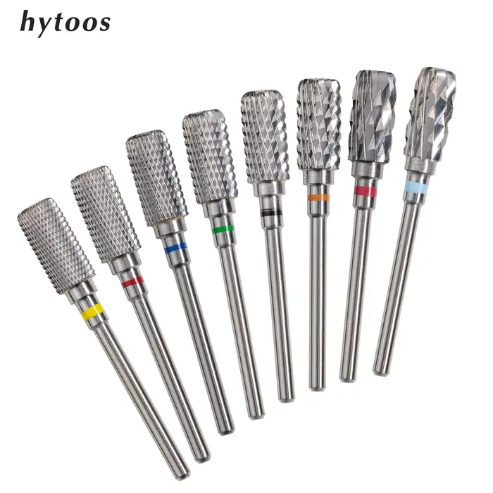 HYTOOS forets à ongles de sécurité 13mm baril anti-poussière D4S forets en carbure pour droitier pou