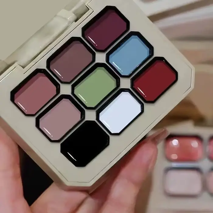 Vernis à ongles gel 9 couleurs dégradé solide haute saturation pour manucure française