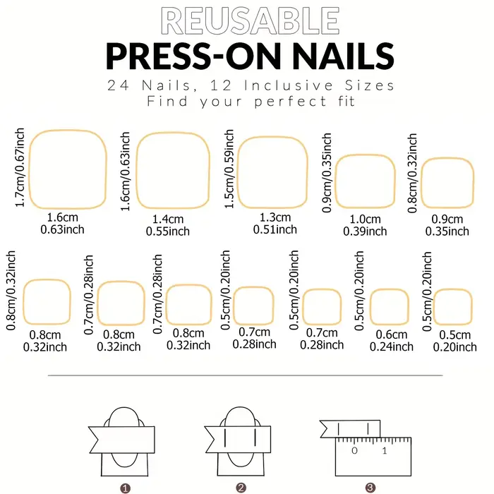 96 pièces pointes françaises presse sur les ongles des pieds