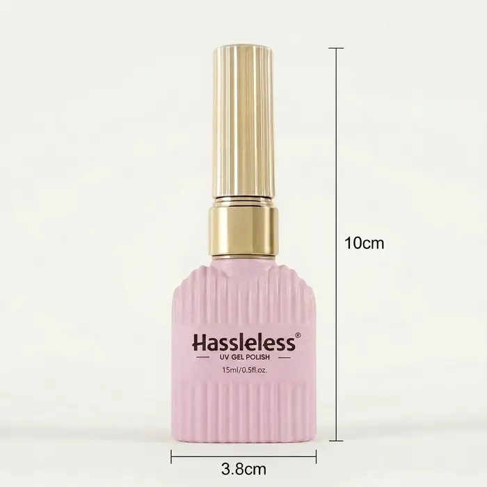 Ensemble de 6 vernis à ongles gel rose nude
