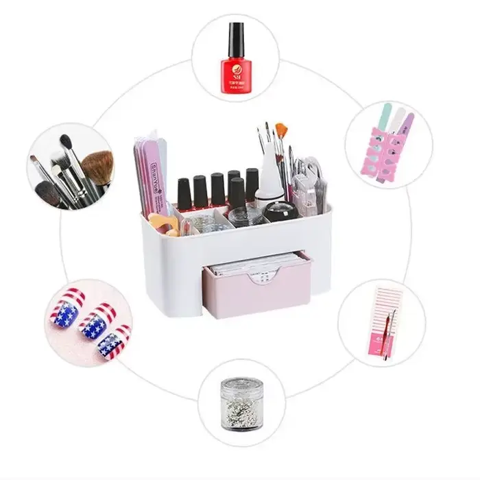 Récipient en plastique pour dissolvant de vernis gel