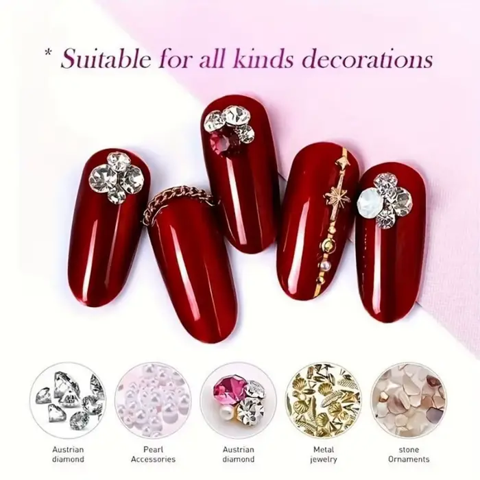 Gel pour pointes d'ongles solides
