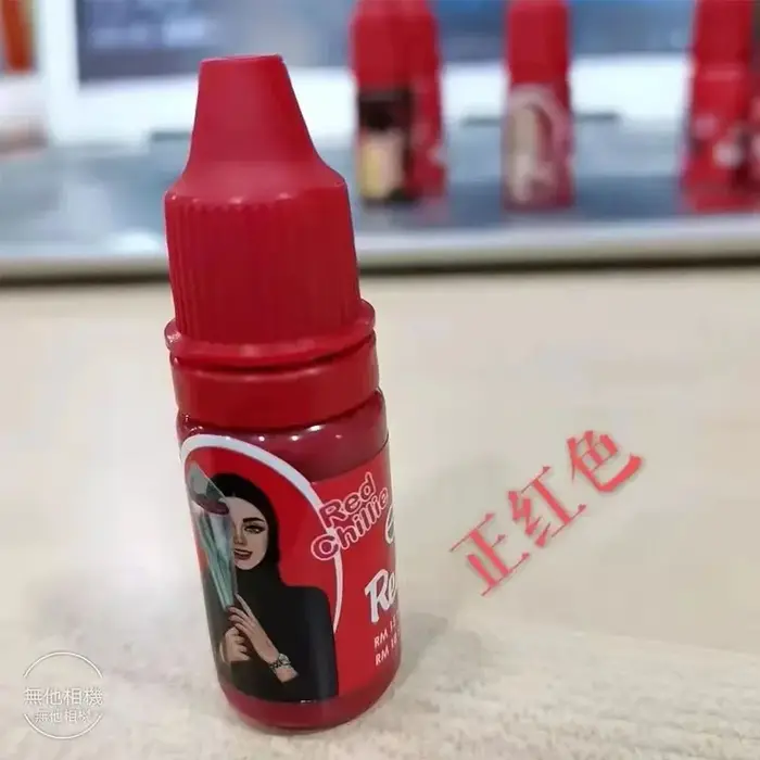 Bouteille de 10 ml – Teinture à ongles naturelle au henné de Malaisie DIY – Noir