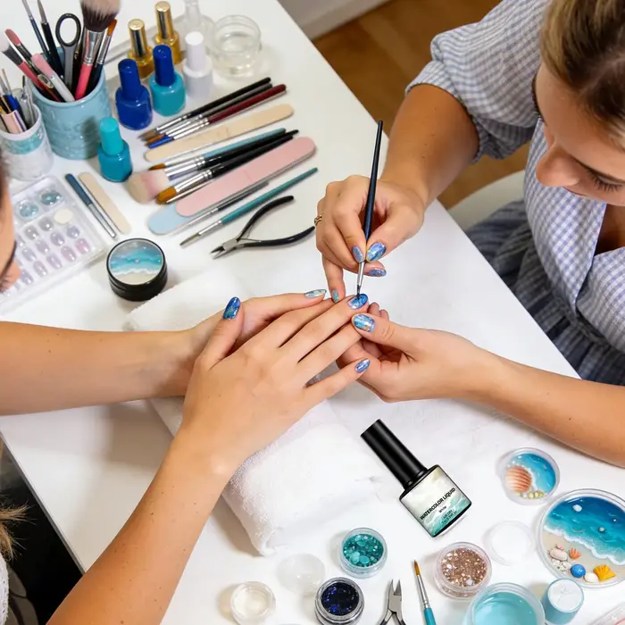 Gel pour ongles, cosmétiques de manucure