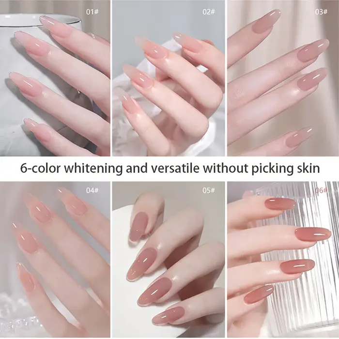 SHAKA 10 ml nouveau populaire glace rose vernis à ongles Gel ensemble Semi Permanent Nail Art trempage UV LED Salon de