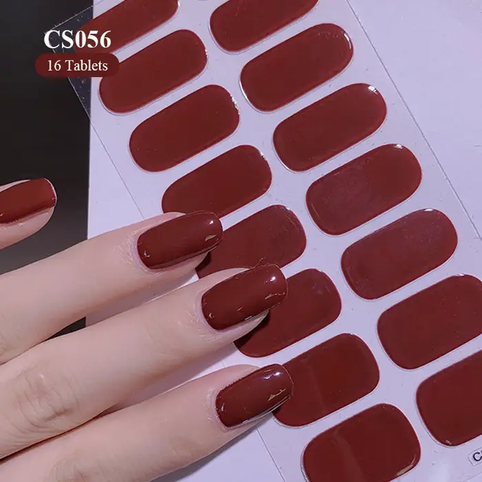 Autocollants dégradés à couverture complète pour ongles