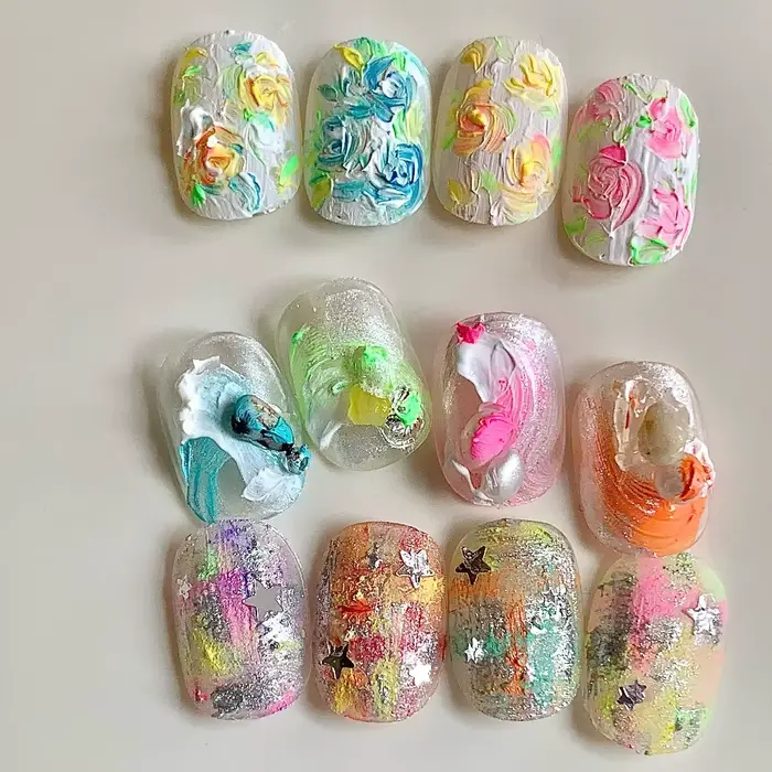 Vernis à ongles gel fluorescent 20 couleurs
