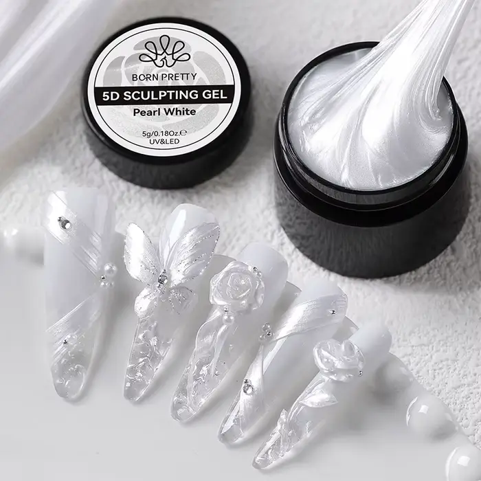 BORN PRETTY – vernis à ongles Gel sculptant 5D