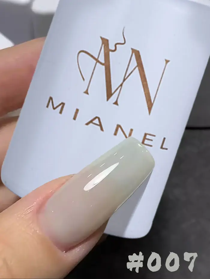 MIANEL 12ML Vernis à ongles gel vert menthe Mambo Jelly pour l'été