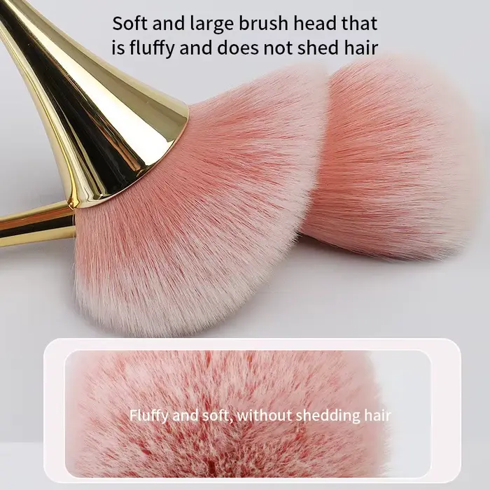 Brosse pour Nail Art, brosse anti-poussière pour manucure
