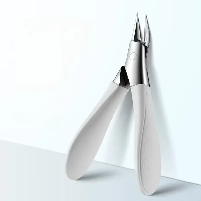 Coupe-ongles coupe-ongles pour ongles épais pour personnes âgées avec lame diagonale courbe pour ong