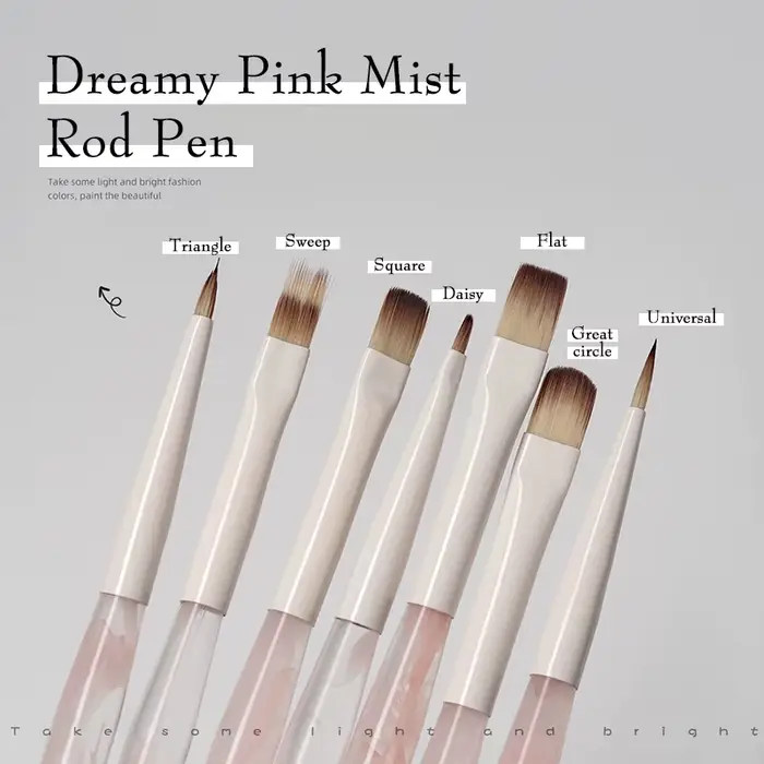 Stylo de photothérapie multifonctionnel pour colle Nail Art, brosse pour Gel UV, acrylique, manucure, peinture, dessin, pinceaux professionnels, outils