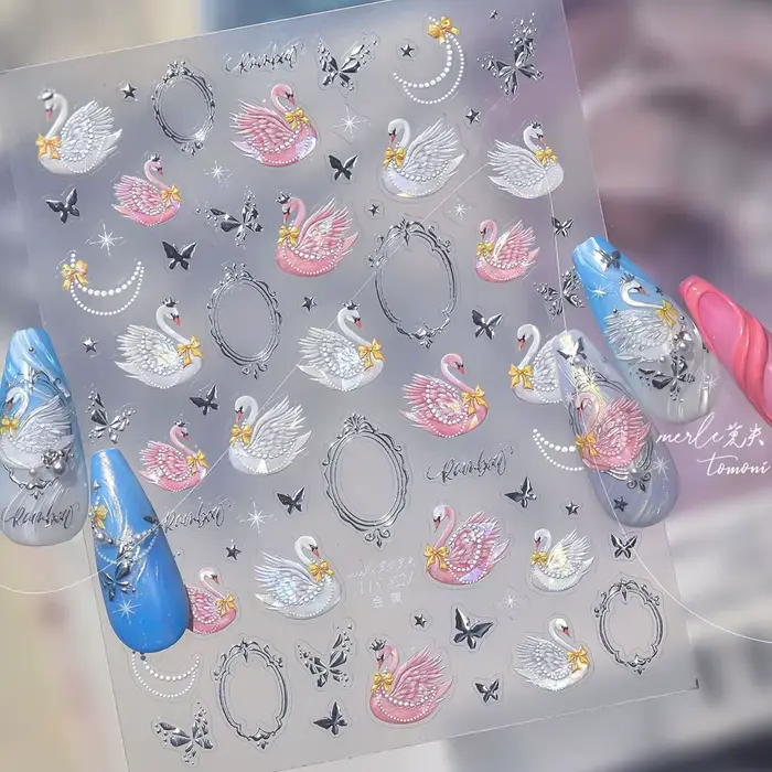 Autocollants pour Nail Art 5D