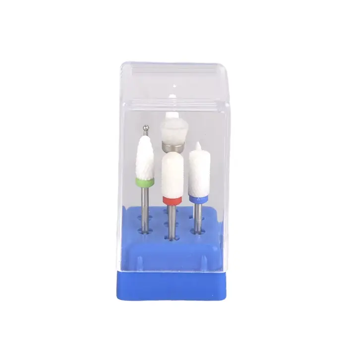 Ensemble de forets pour ongles, forets E-file de 3/32 pouces, outils de manucure et pédicure pour on