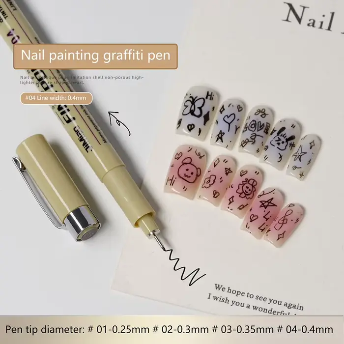 Stylo de ligne de Graffiti pour Nail Art