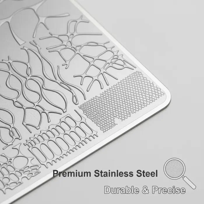 Plaques de stamping pour ongles