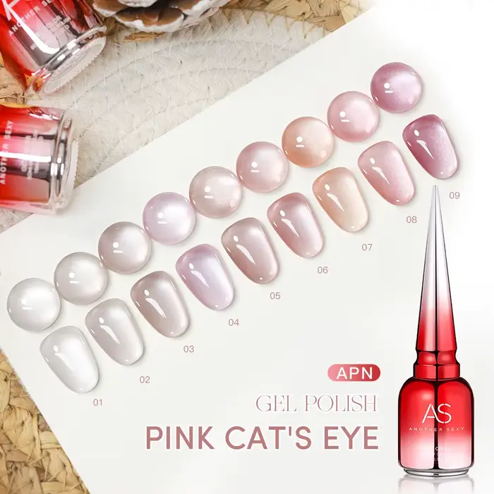 AS Colors-Verhéritage à ongles magnétique Cat Eye