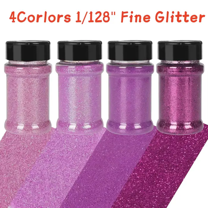 Poudre fine à paillettes pour ongles