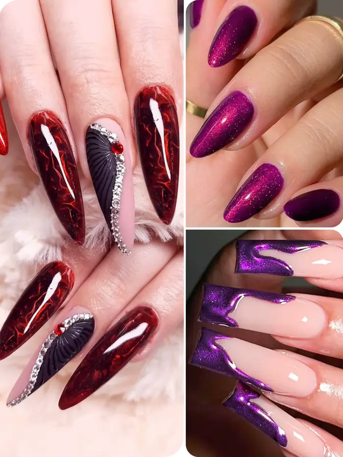 FOUR LILY – vernis à ongles Gel métallique