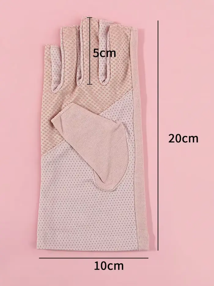 1 Paire de Gants Anti-UV pour Ongles