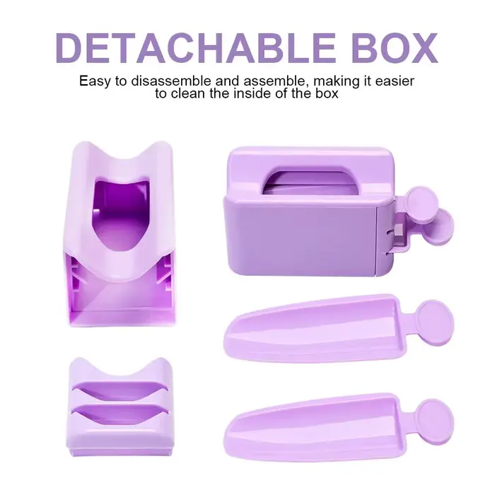 Kit de boîte de rangement pour accessoires d'art d'ongle