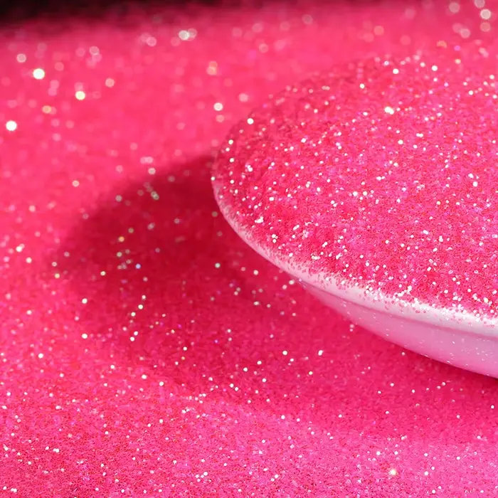 Poudre scintillante super fine pour ongles