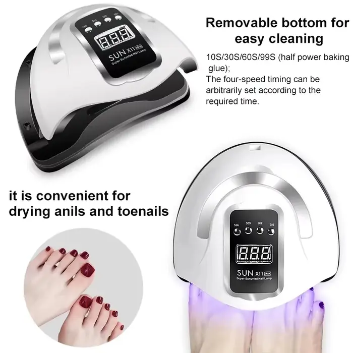 Lampe à ongles professionnelle capteur infrarouge manucure lumière