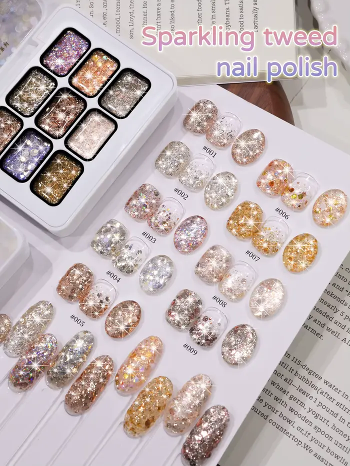 Vernis à ongles semi-solide gel Jillradia 9 couleurs