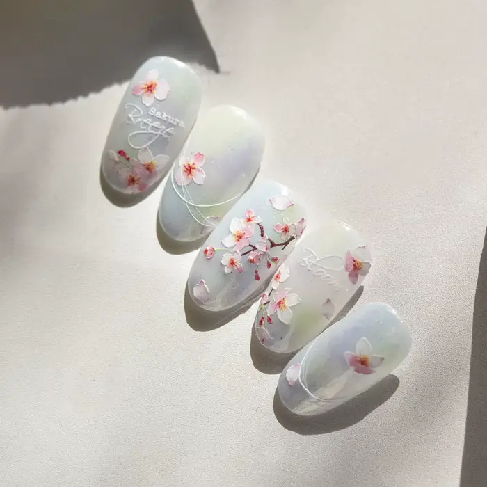 Autocollant adhésif 5D pour Nail Art