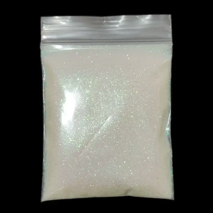 10 g/sac 0.2mm Laser paillettes ongles Chrome poudre à ongles diamant arc-en-ciel linéaire paillette