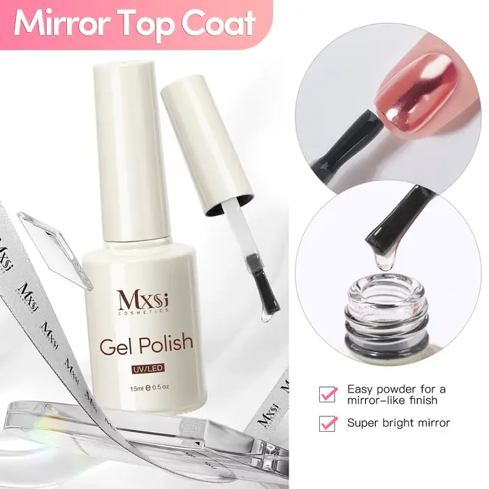 MXSI 15ml goutte d'eau Gel modélisation Gel vernis à ongles Nail Art travail Transparent Texture cla