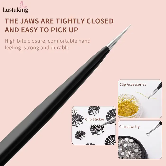 Pincettes à Double tête multi-usage, tête de pressage en Silicone, outil de coupe des ongles, prise 