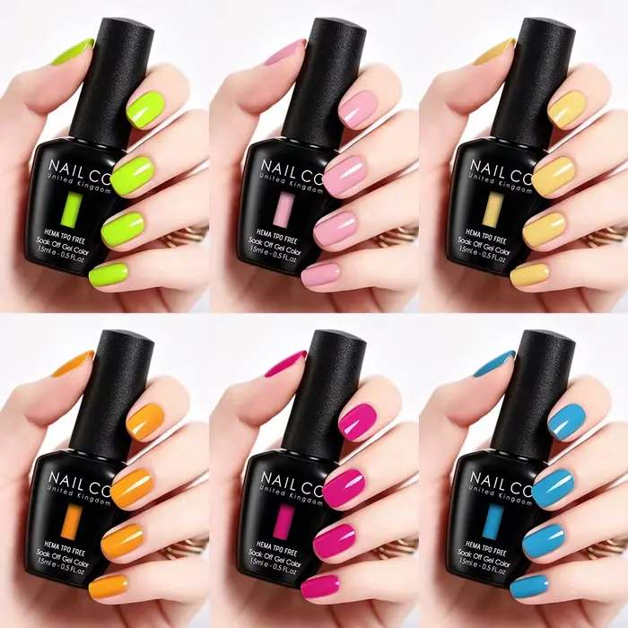 NAILCO 15ml Vernis à ongles en gel sans HEMA ni TPO
