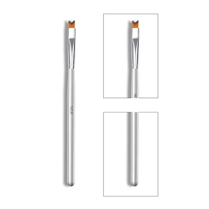 Brosse de manucure française à faire soi-même