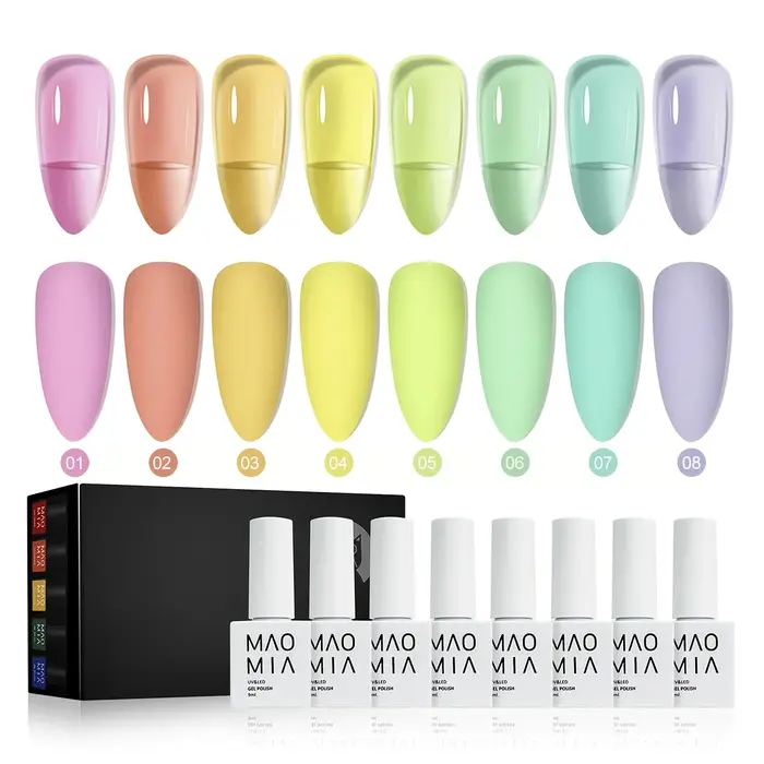 Wooly Bully Kitsch ongles couleur transparente gelée sirop Gel vernis UV LED Gels