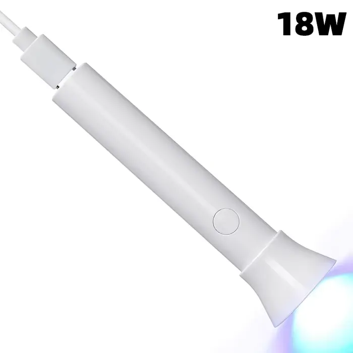 Mini sèche-ongles UV LED 3W, lampe Portable à séchage rapide des ongles, Mini lampe de poche Recharg