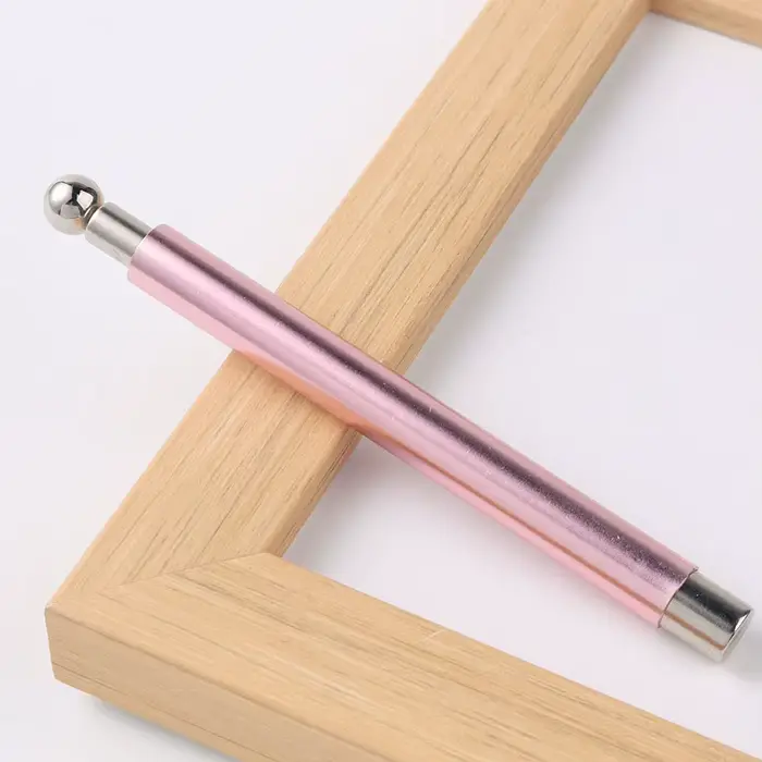 Boule magnétique œil de chat avec bâton magnétique pour ongles, ensemble d'outils, stylo magnétique